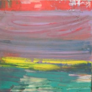 June Kaplan Painting - Intrepid Waters