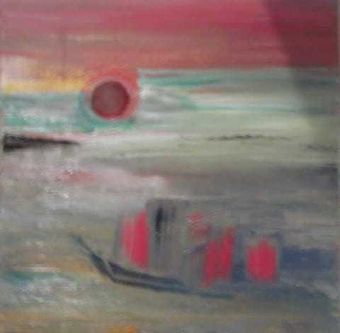 June Kaplan Painting - Journey