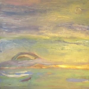 June Kaplan Painting - My Prayer