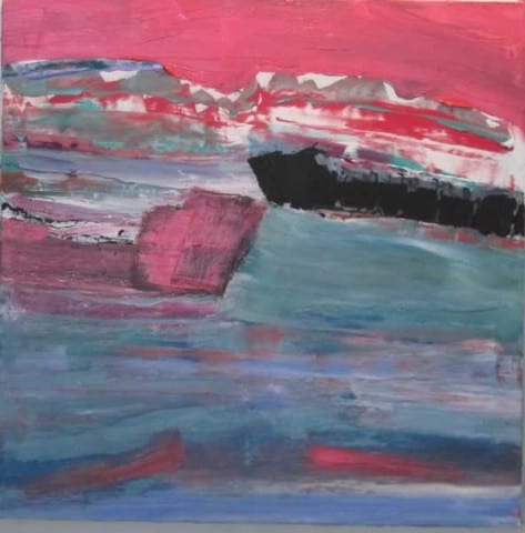 June Kaplan Painting - Port