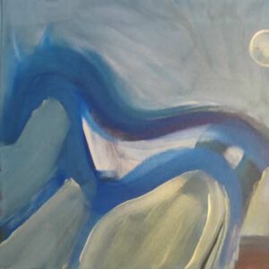 June Kaplan Painting - Sillouette