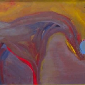 June Kaplan Painting - Sometimes