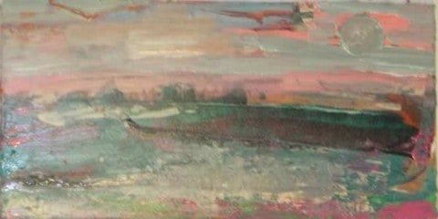 June Kaplan Painting - Montauk