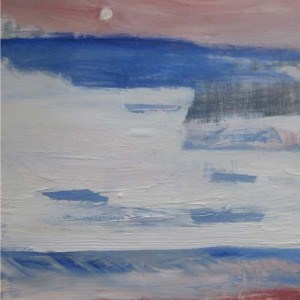 June Kaplan Painting - The Messenger