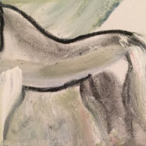 horse painting