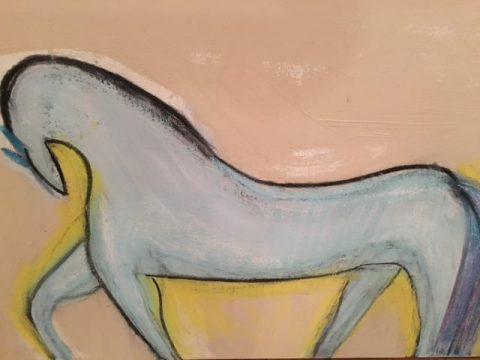 horse painting