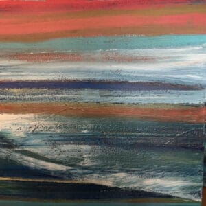 abstract seascape painting